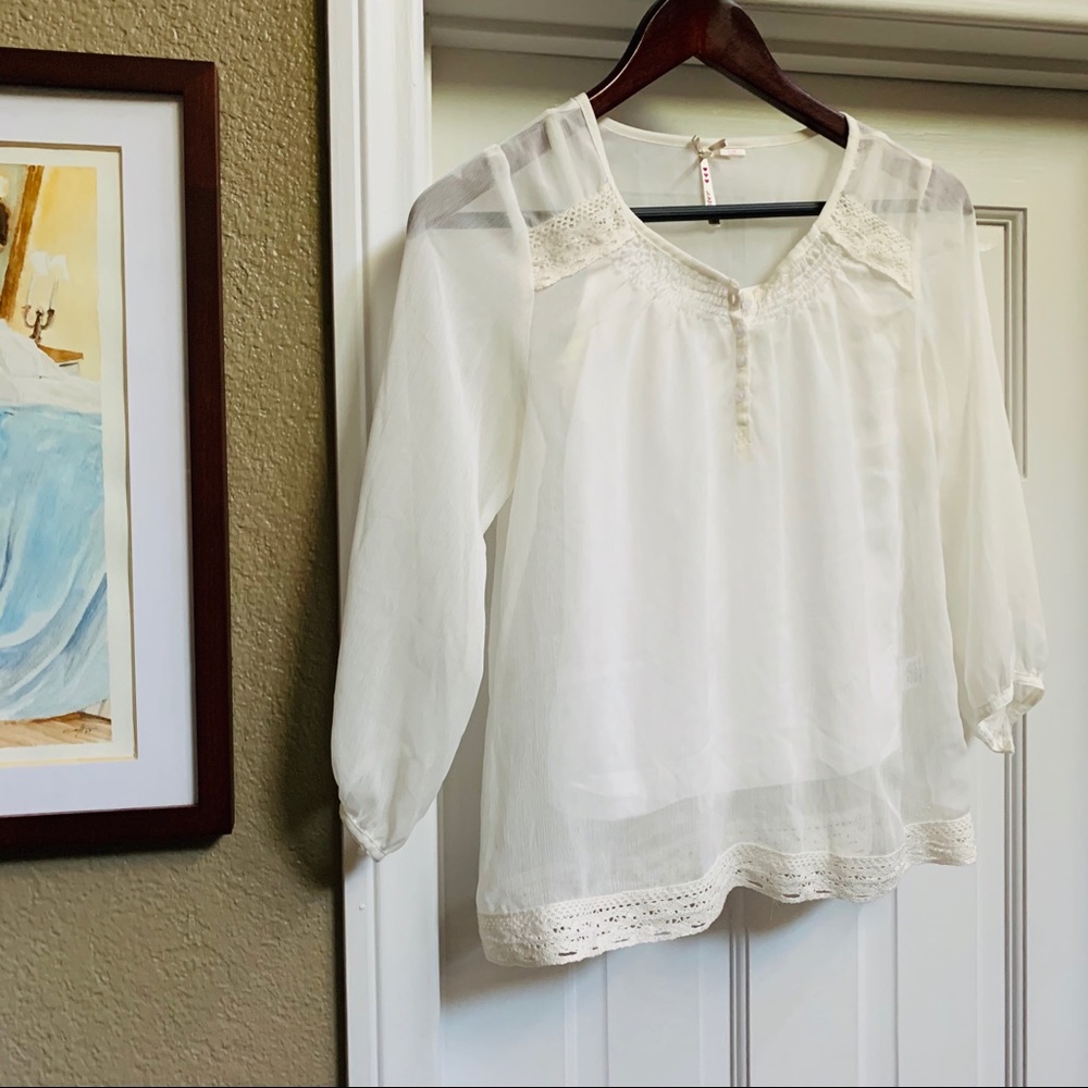 Scooter Brown blouse.